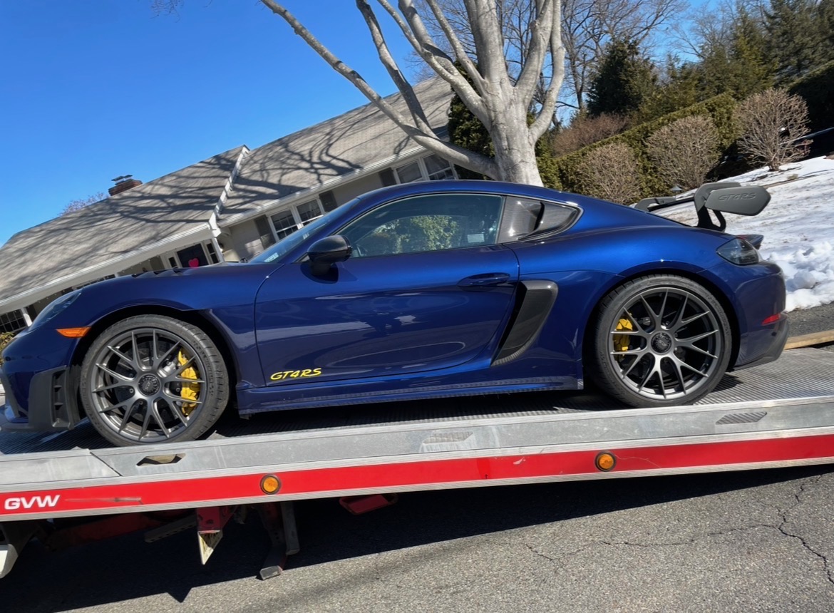 XXCELL Towing expert handling of high-performance Porsche GT4RS in Bergen County NJ